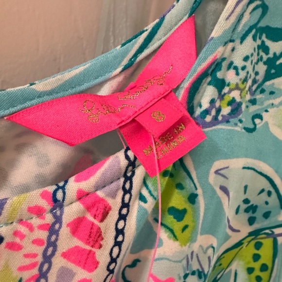 NWT Lilly Pulitzer Kelby Stretch Shift Size 8 - Picture 7 of 11